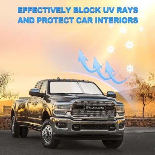 Foldable Front Windshield Sunshade Fit - Image 6