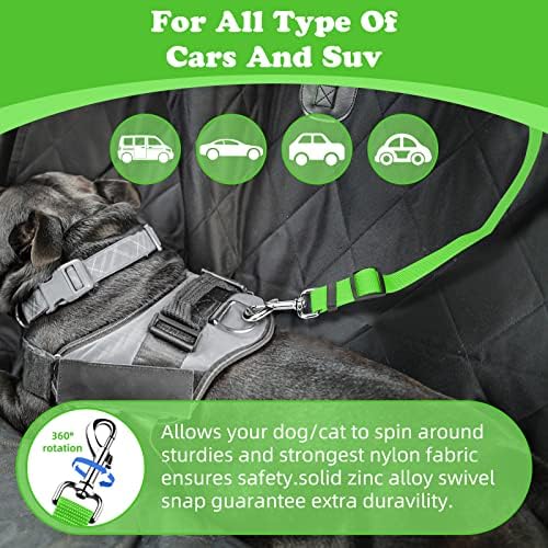 BWOGUE Dog Seat Belt for Car, Headrest Restraint Lead, Non-Elastic - Image 5