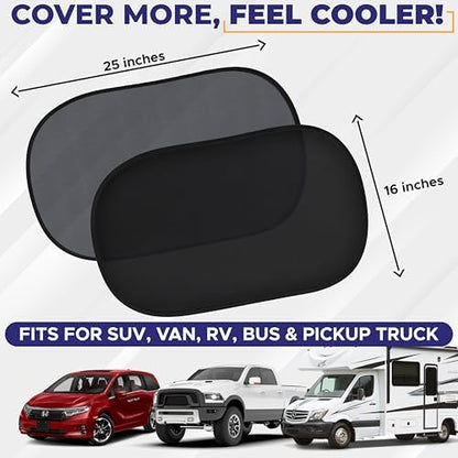 EcoNour Car Window Shade for Baby | Sun Blocker Shade for Baby - Image 3