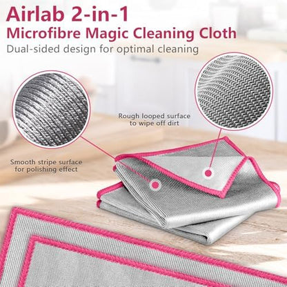Airlab Glass Polishing Streak Free Miracle Cleaning Cloth - Image 4