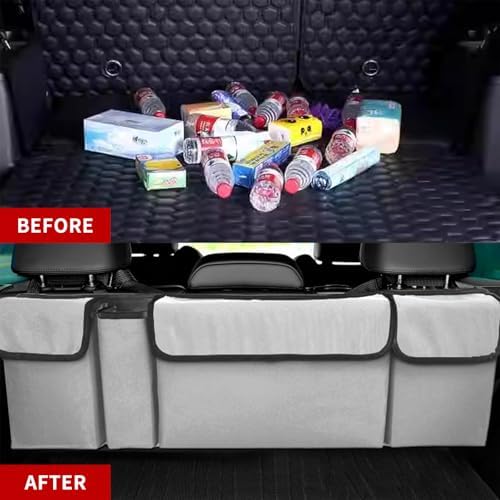 Car Trunk Organizer, Backseat Hanging Large Storage - Image 4