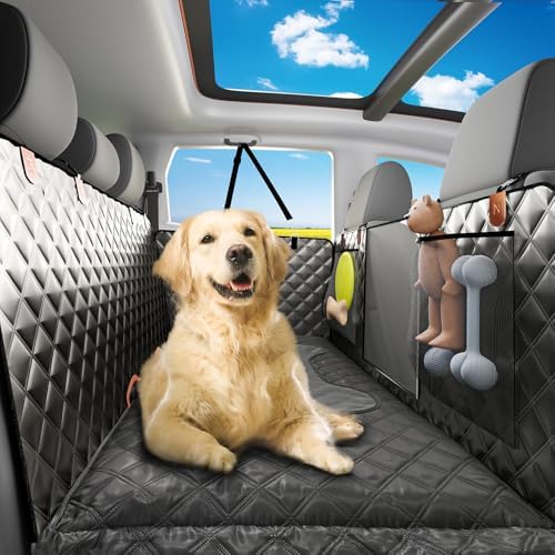 Truck Dog Seat Cover Back Seat Protector, Large Space Backseat Extender by Unknown