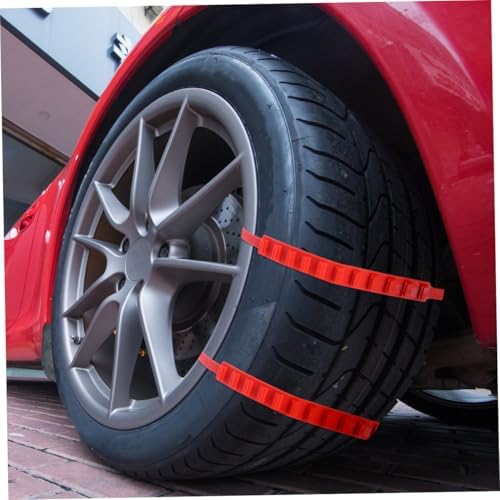 PATKAW 15pcs Car Anti-skid Snow Tire Chains Emergency Wheel Cable Ties Non-slip - Image 7