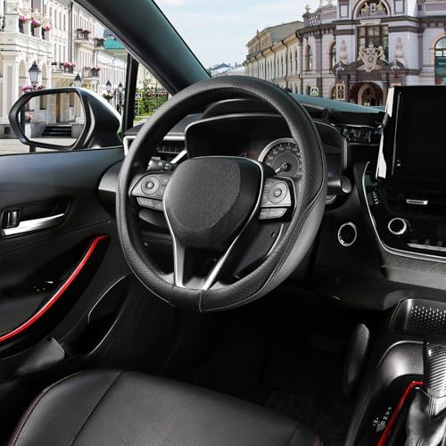 SEG Direct Steering Wheel Cover 39.5-41cm Large Size - Image 5