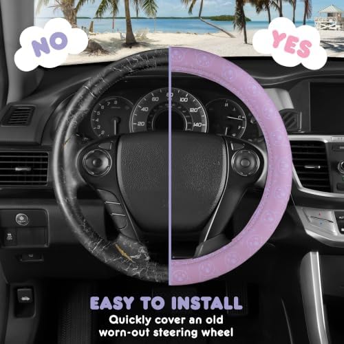 Sanrio Kuromi Steering Wheel Cover - Image 4