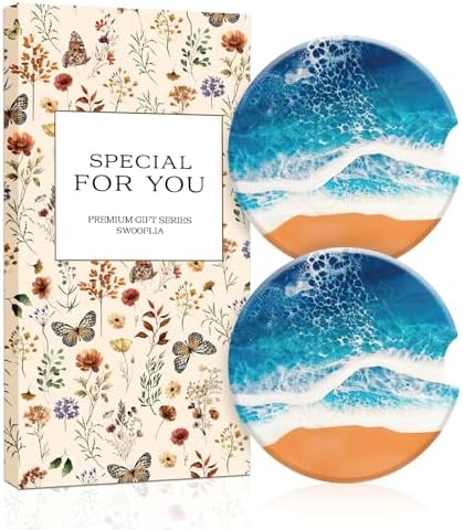 Swooflia Car Coasters for Women by Swooflia