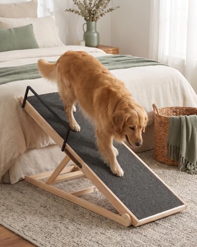 Dog Ramp for Large Dogs, 6 Adjustable Heights, Upgraded Anti-Slip by Unknown