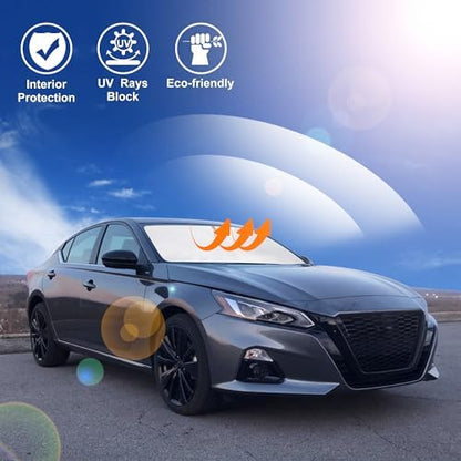Windshield Sun Shade for 2019-2026 Nissan Altima Accessories - Image 5