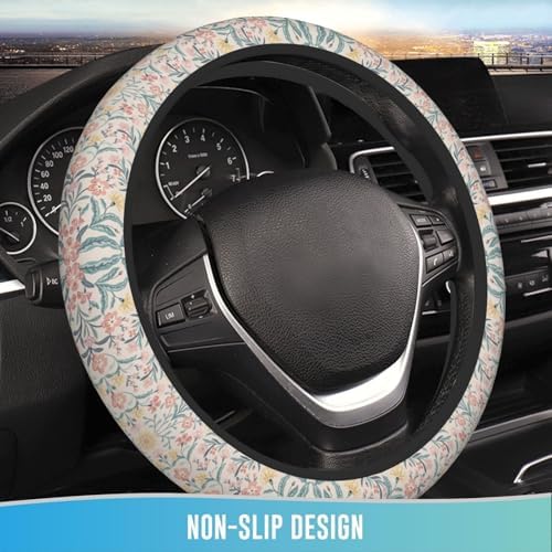 Elastic Steering Wheel Cover, 15 Inch Absorbing Sweat - Image 2