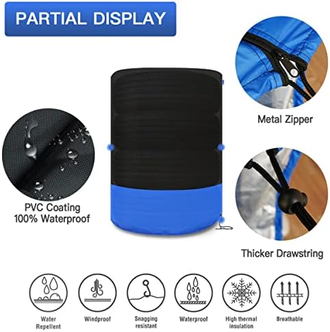 Kayme Tire Cover, Large Tire Storage Bag, Seasonal Spare Tire Storage Cover - Image 4