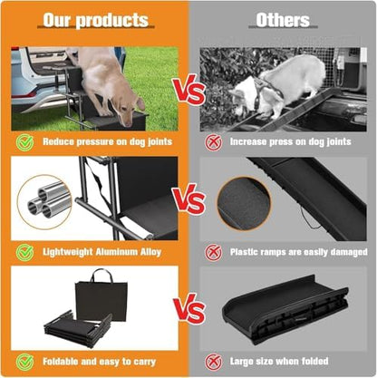 Dog Stairs for Car, Foldable Ramps for Dogs - Image 5