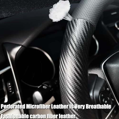 Steering Wheel Cover 14.5"-15", Heavy-Duty, Non-Folding Packaging - Image 4