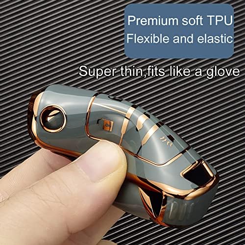 for Chevy Key Fob Cover with Keychain, Premium TPU Full Protection Key Fob Case - Image 5