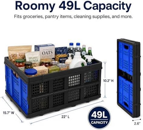 49L Collapsible Storage Crate, 1 Pack - Image 4