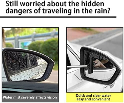 8sanlione 38.6 Inch Telescopic Side Mirror Glass Squeegee - Image 3