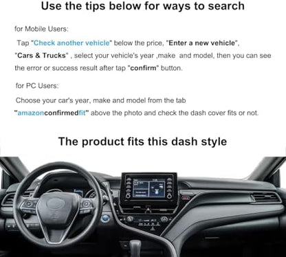 Yiz Dash Cover Mat Pad Fit for Toyota Camry 2018-2024 Z12 - Image 3