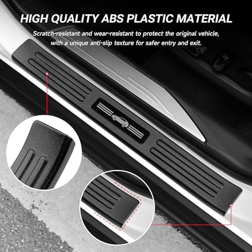 4PCS Door Sill Protector Compatible - Image 4