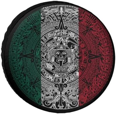Mexico Aztec Calendar Tire Covers, Dust-Proof Weatherproof Wheel Covers Wheel by Unknown