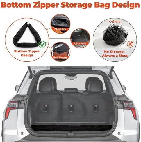 3-Layer Cargo Net for Chevy/GMC Equinox & Terrain 2018-2024，Zoned Storage - Image 4