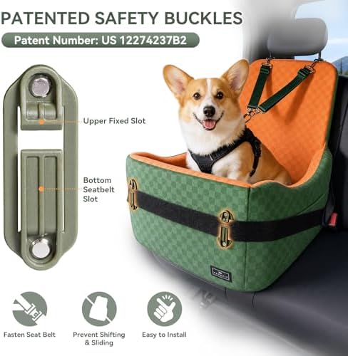 PETSFIT Pet Car Seat with Patented Safety System - Image 2
