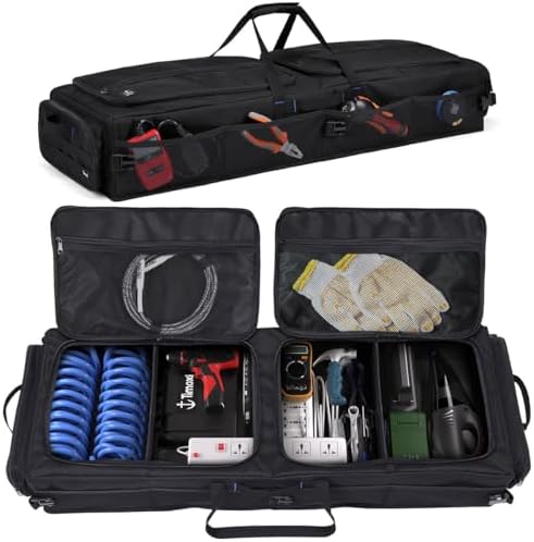 Foldable Truck Under Seat Storage Organizer Removable Dividers Fit F150 by Timoxi