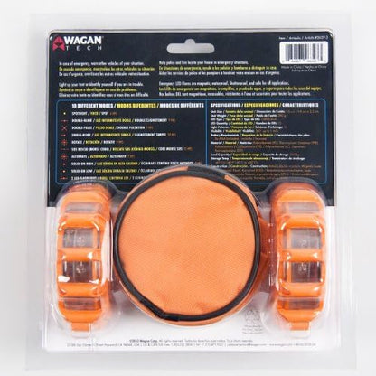 Wagan EL2639-3 FRED Flashing Roadside Emergency Disc LED Flare 9 Flash Modes - Image 3