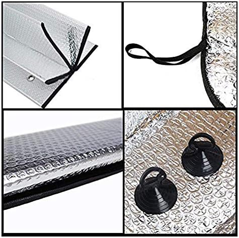 Big Ant Windshield Sun Shade UV Rays Sun Visor Shade, Auto Front Windshield - Image 6