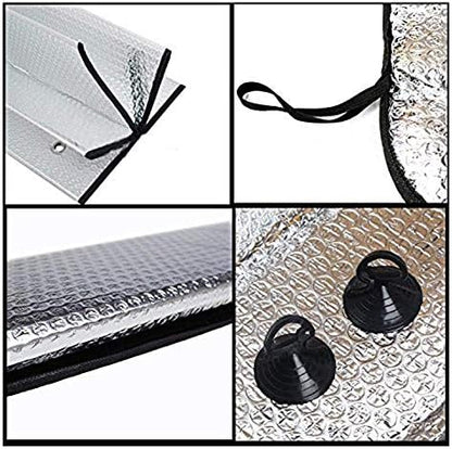 Big Ant Windshield Sun Shade UV Rays Sun Visor Shade, Auto Front Windshield - Image 6