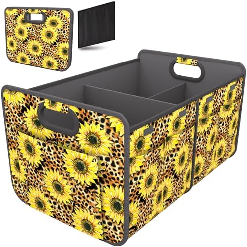 Homeve Car Trunk Organizer for SUV, 18.5Gal Large Capacity No-Sag Heavy Duty by Homeve
