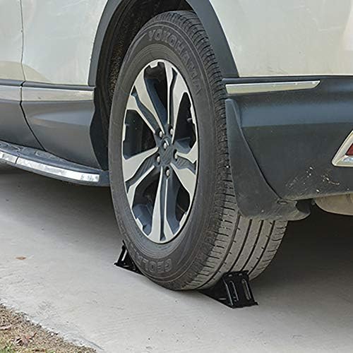 YOKOKO 2 PCS Wheel Chocks, Heavy Duty Metal Wheel Chock Blocks Foldable Tire - Image 5
