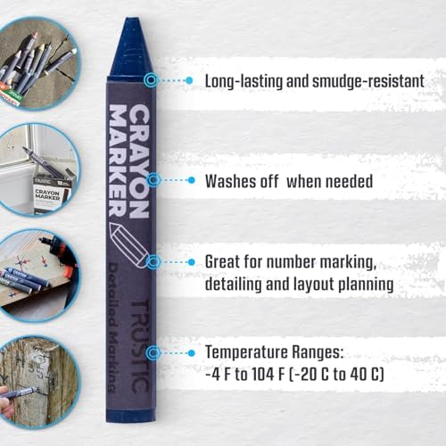 Lumber Crayon for Wood, Tire Paint Marker Crayons - Image 2