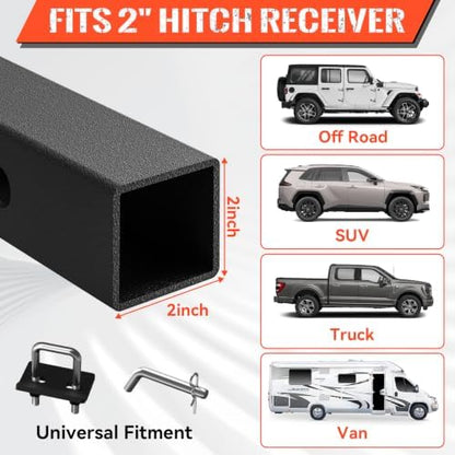Hitch Basket, 500LBS Heavy Duty Rust-Proof - Image 6
