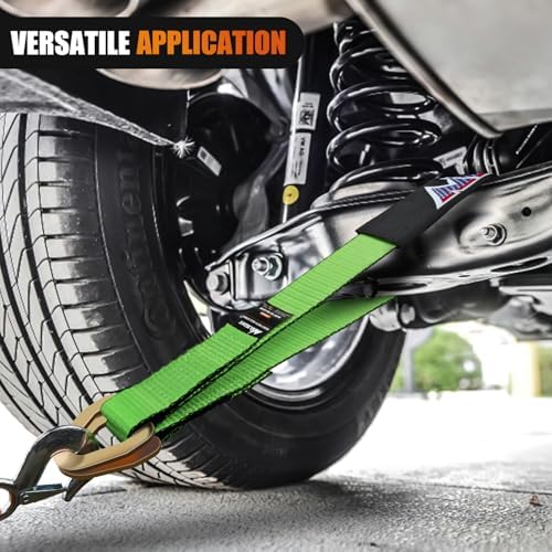 Nilight 2" x 38" Axle Tie Down Straps - Image 7