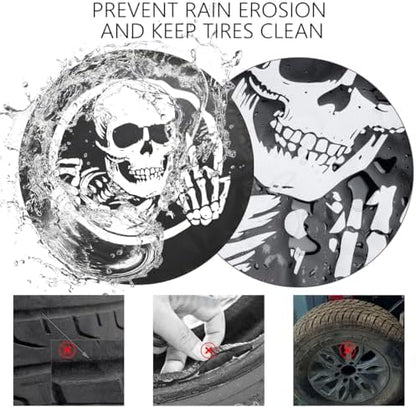 Spare Tire Cover for Jeep JK Wrangler SUV Truck Trailer RV - Image 4