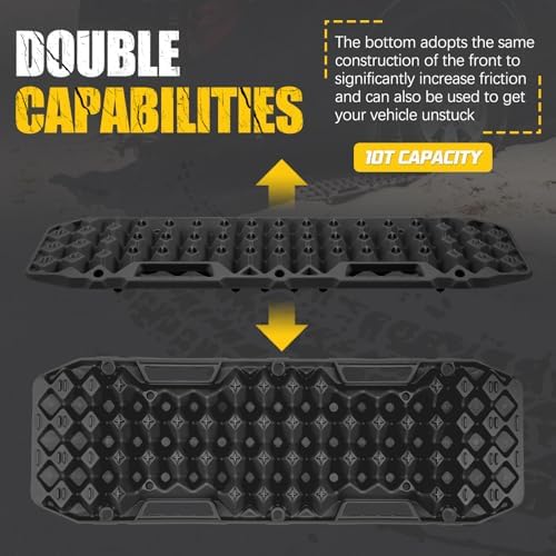 BUNKER INDUST Off-Road Traction Boards, Pair Recovery Tracks Traction Mat - Image 3