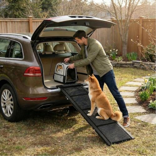 Garvee 71" Long Folding Dog Ramp by Garvee