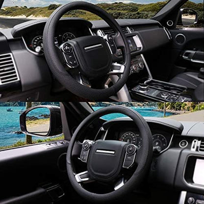 COFIT Breathable Car Steering Wheel Cover 16 inch Auto Universal Leather Wrap - Image 2