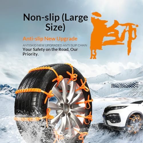 2026 New Tire Traction Straps, 10/20/30/40 PCS Universal Reusable Emergency - Image 3