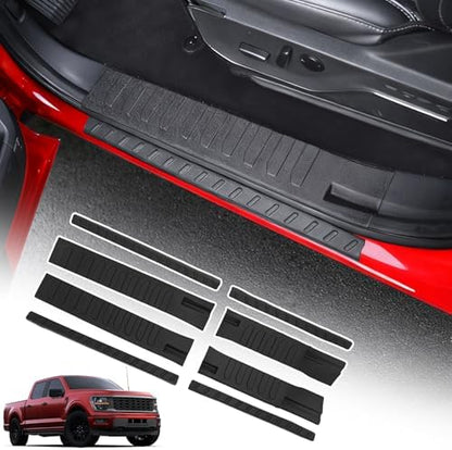 Door Sill Protector for 2021-2025 2026 Ford F150 SuperCrew Cab by Maxzina