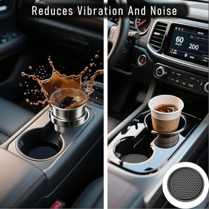 4-Pack Car Cup Holder Coasters - Image 5