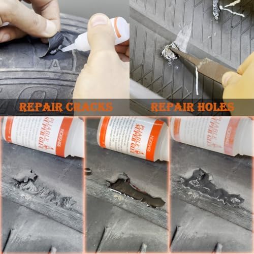 NORSHIRE Tire Repair Screw Kit, 10 Self-Sealing Screw-in Tire Plugs - Image 5