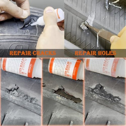 NORSHIRE Tire Repair Screw Kit, 10 Self-Sealing Screw-in Tire Plugs - Image 5