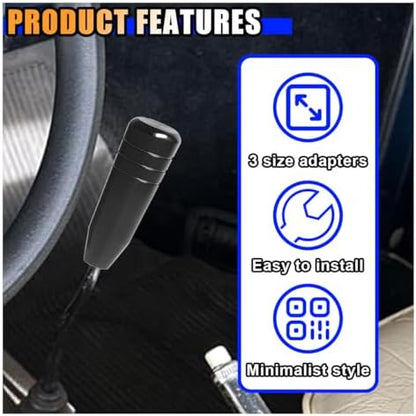 KITUREK 5" Heavy Weighted Shifter Knob, Aluminum Alloy - Image 3