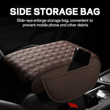 Car Armrest Cushion, 12.2"x8.3" Memory Foam Console Pad - Image 6