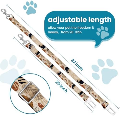Adjustable pet cat and Dog car seat Belt，The Lanyard is Flexible and Adjustable - Image 2