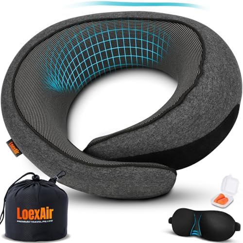 LOEXAIR™ Travel Pillow, Neck Pillow Travel by LoexAir