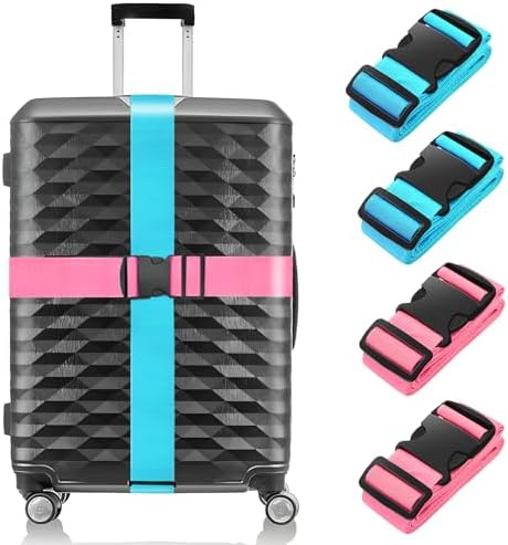 BILIONE Luggage Straps for Suitcases by BILIONE