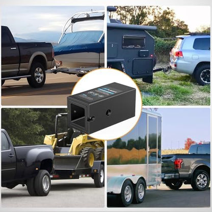 Nilight Trailer Hitch Adapter Reducer Extender Converter Sleeve Set | 3 to - Image 7
