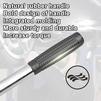 Car Telescoping Lug Wrench, Extendable 4 Way Vehicle Wheel Brace Removal Tool - Image 6