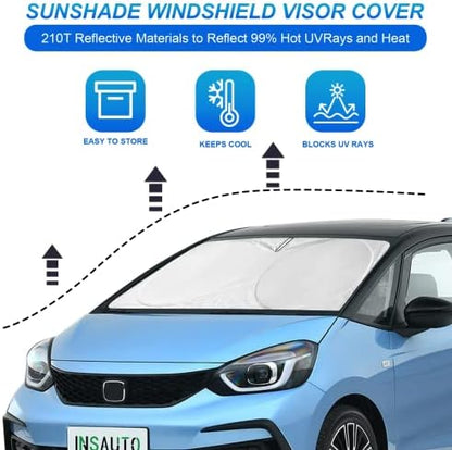 Windshield Sun Shade for Toyota RAV4 2019-2023 2024 2025 2026 Sun Visor - Image 6